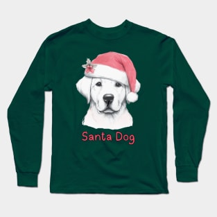 Santa Dog - Labrador Retriever Long Sleeve T-Shirt